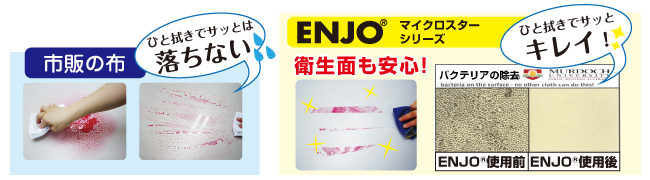 ENJO 食器やキッチングッズの水気をサッとひと拭き!